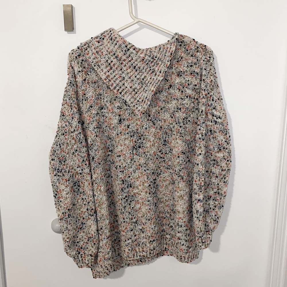 Multicolored Knit Sweater